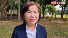 楊瓊瓔宣布參選台中市長 八旬嬤舞跳一半高喊加油