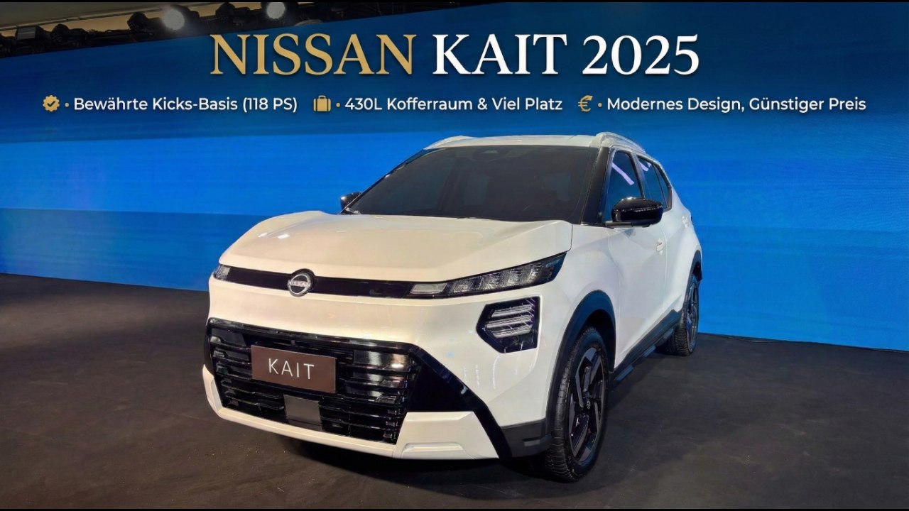 Nissan bringt den alten Kicks als Kait zurück – das steckt dahinter