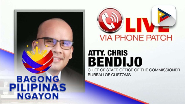 Panayam kay BOC Deputy Chief of Staff, Atty. Chris Bendijo ukol sa pagsusubasta ng mga luxury cars ng mga Discaya