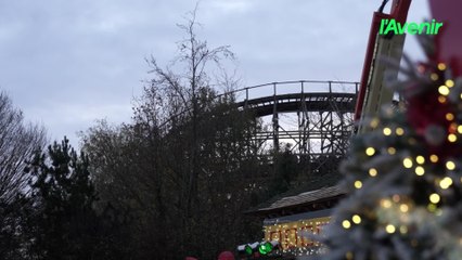 Du gore d'Halloween aux guirlandes de Noël, une transformation express à Walibi Winter