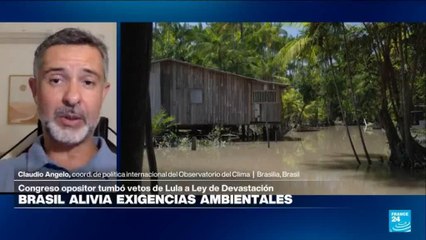 Claudio Angelo: "Casi cualquier obra se va poder hacer en Brasil sin licencias ambientales"