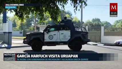 Omar García Harfuch supervisa acciones del Plan Michoacán en Uruapan