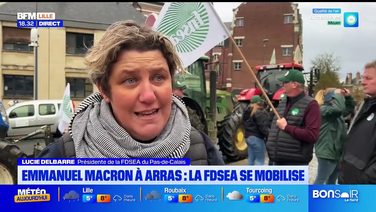 Obligé de marcher 500 mètres sous la pluie en raison d'une manifestation, Emmanuel Macron limoge le Préfet du Pas-de-Calais, après sa visite à Arras la semaine dernière