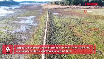 İstanbul’da su krizi! Terkos Gölü kuruma noktasına geldi ortaya çıkanlar şoke etti