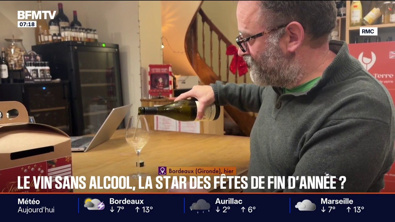 Le vin sans alcool va-t-il devenir la star des fêtes de fin d'année?