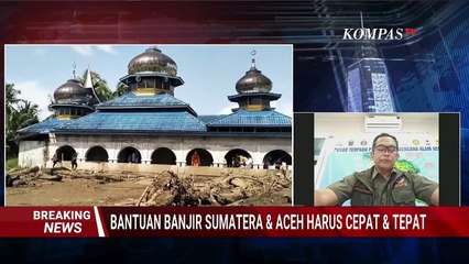 Breaking News - BNPB Sebut 770 Korban Meninggal Akibat Banjir di Sumatera