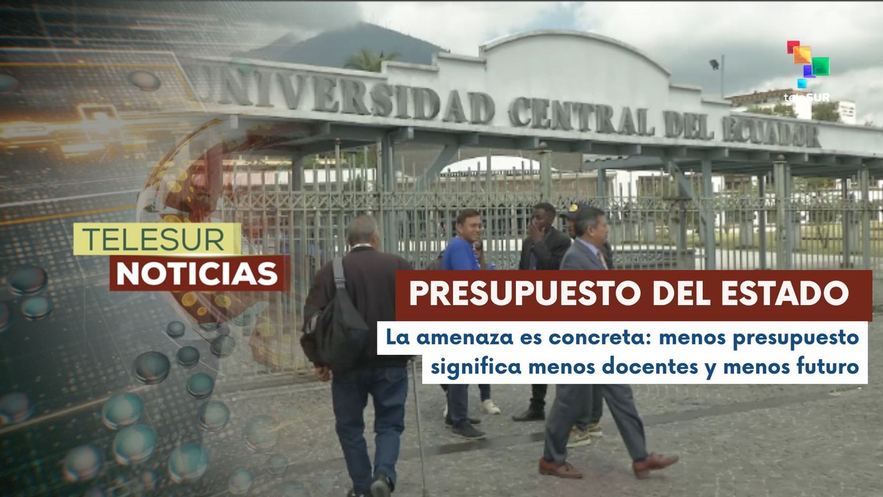 En Ecuador, gobierno de Daniel Noboa recortó el presupuesto de 19 universidades públicas