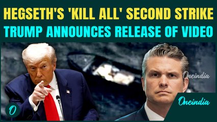 VIDEO: Trump CONFIRMS Hegseth’s Role in War Crimes, Promises Footage of Second Strike in Venezuela
