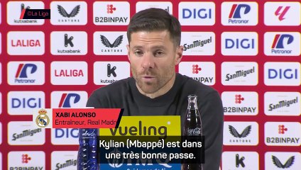 Xabi Alonso : "Mbappé est dans une très bonne passe"