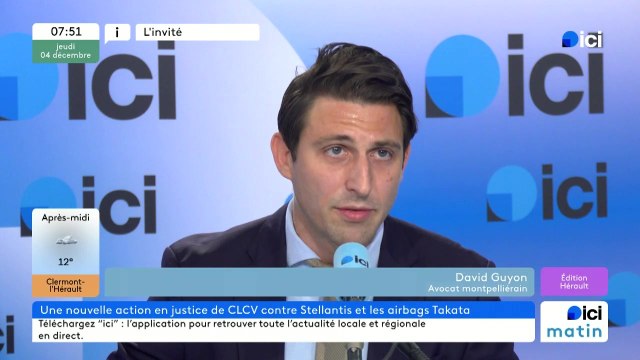 David Guyon, avocat montpelliérain qui mène des actions collectives contre Stellantis