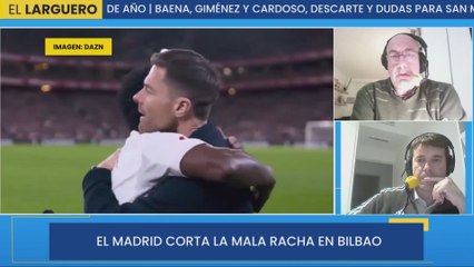 La reflexión de Courtois sobre el abrazo de Xabi Alonso con Vinicius