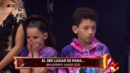 Diego y Polet consiguen un 3er lugar en 'Bailadísimo Junior'
