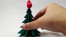 Paper Christmas Tree DIY ✨ Simple & Beautiful