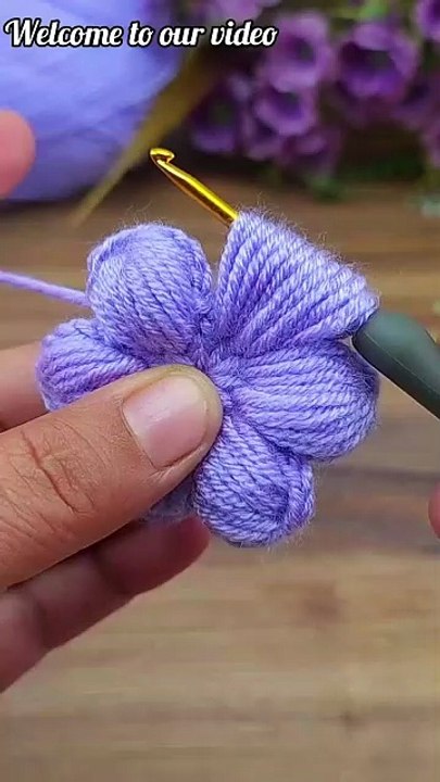 “Easy Crochet Flower Tutorial | Quick & Beautiful Handmade Flower Pattern” #FlowerPattern #CrochetFlower #EasyCrochet