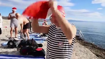 A Opatija, in Croazia il nuoto in acque fredde si diffonde come tradizione di benessere invernale