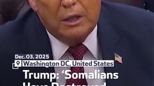 Trump: ‘Somalians Have Destroyed Our Country’