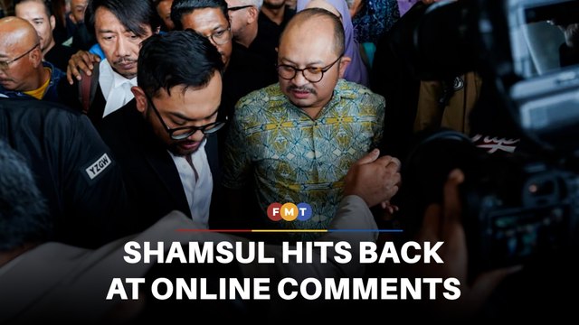 Shamsul vows action over out-of-line comments on his corruption case