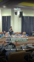 Realisasi PAD Disdagperin Lampung Selatan Baru Capai 48 Persen, Bupati Egi Cecar Kadis Rahmat Hadi