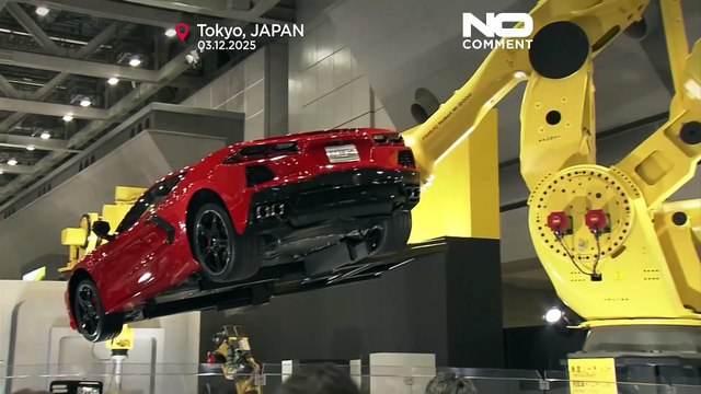 AI-powered robots showcased at Tokyo trade show