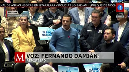 Entre protestas avanza y se aprueba en lo general la Ley de Aguas en la Cámara de Diputados