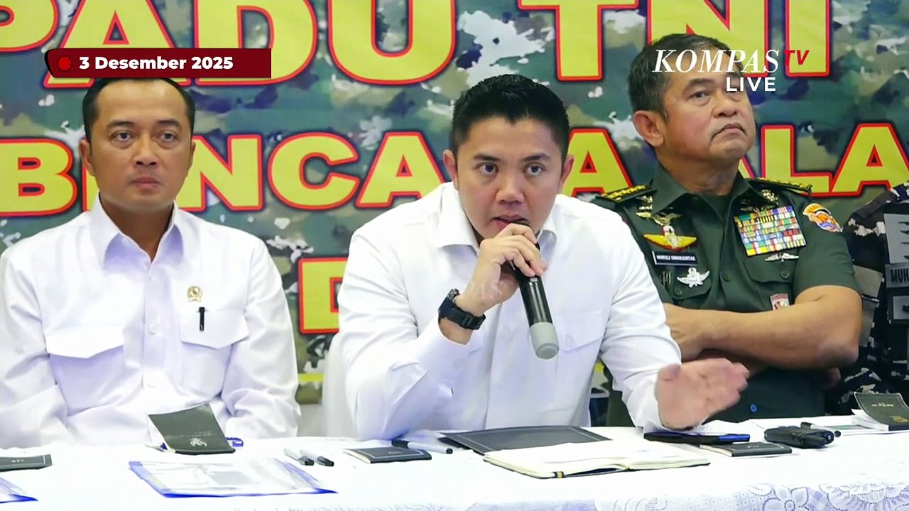 Seskab Teddy soal Banjir Sumatera: Jalur Darat Menuju Aceh Tamiang Sudah Tersambung