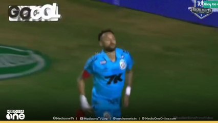 ബ്രസീലിയൻ ലീഗിൽ സാന്റോസ് എഫ്സിക്കായി മിന്നും പ്രകടനവുമായി നെയ്മർ