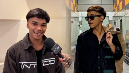 Dah ada 2 lagu, El Riss pakai topi dan cermin mata hitam di tempat awam