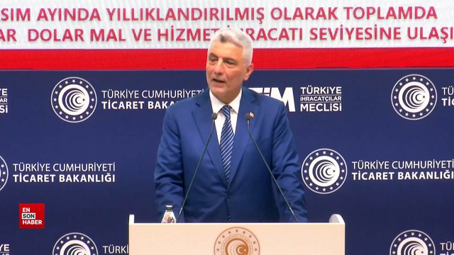 Ömer Bolat: Kasım ayında ihracat yüzde 2,2 artarak 22,7 milyar dolara çıktı