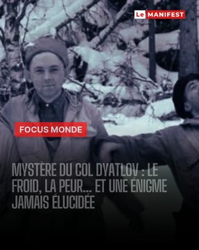 Le Manifest - 🚨🥶🗻 Col Dyatlov : une énigme glaciale Neuf étudiants retrouvés morts en 1959, certains à moitié nus, d’autres sans yeux ni langue. Plus de 60 ans après, personne ne sait vraiment ce qui s’est passé dans la nuit gelée des monts Oural… Myst