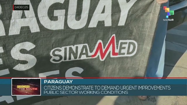 Paraguay: Citizens demonstrate to demand urgent improvements in public sector working conditions