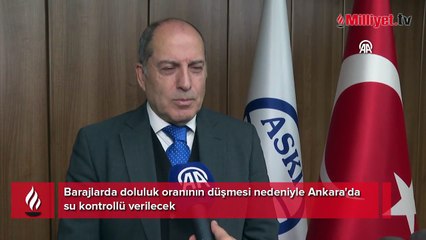 Barajlarda 'ölü hacme' gelindi: Ankara'da su kontrollü verilecek