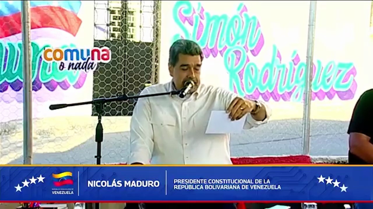 Maduro confirma una conversación telefónica "cordial" con Trump