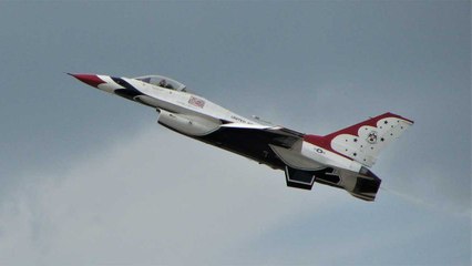 US Air Force F-16 Fighter Jet Crashes During Training in California