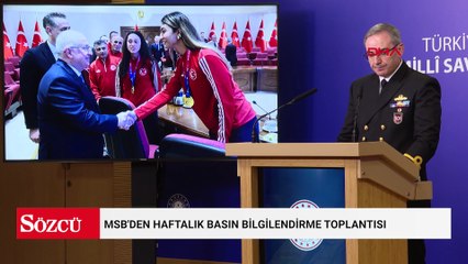 MSB'den haftalık basın bilgilendirme toplantısı