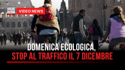 Domenica ecologica, stop al traffico il 7 Dicembre
