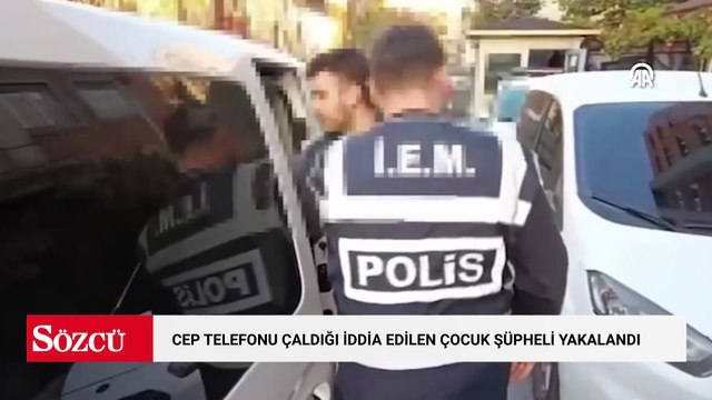 Esenler'de cep telefonu çaldığı iddia edilen çocuk şüpheli yakalandı