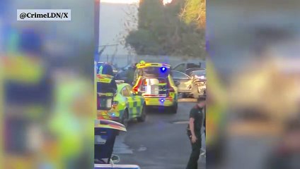 Person killed by car 'in gang-related targeted attack' outside magistrates' court