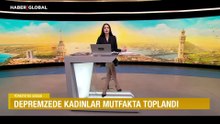 Depremzede kadınlar mutfakta toplandı: Ünlü şeflere ve konuklara yöresel yemek yaptılar