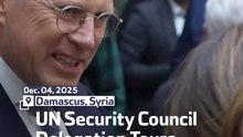 UN Security Council Delegation Tours Old City of Damascus