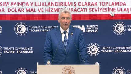 Bakan Bolat: 2025 yılı Kasım'da ihracatımız yüzde 2,2 artışla 22,7 milyar dolar oldu