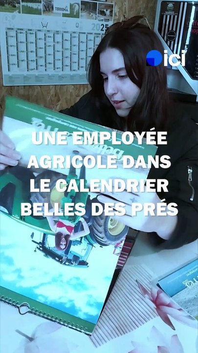 Une employée agricole des Deux-Sèvres est dans le calendrier Belles des prés