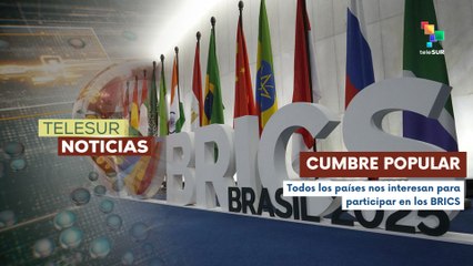 En Brasil, finaliza la primera cumbre popular de los BRICS
