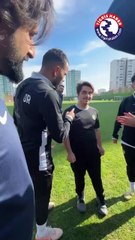 Amedspor’da down sendromlu çocuk antrenörden ilk saha deneyimi