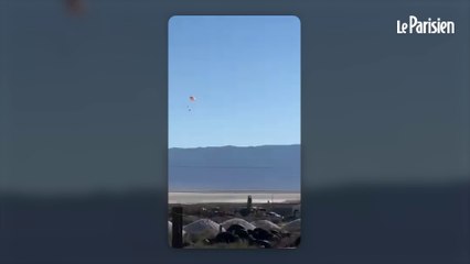 Un F-16 s'écrase dans le désert californien, le pilote s'éjecte à temps