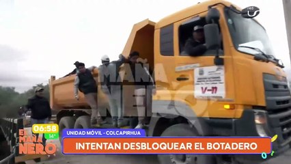 ¡Usaron petardos y piedras! Enfrentamientos en intento de desbloqueo al botadero de Colcapirhua