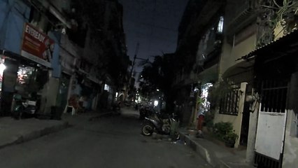 Early Evening View on Mais Street in Pasig City in the Philippines