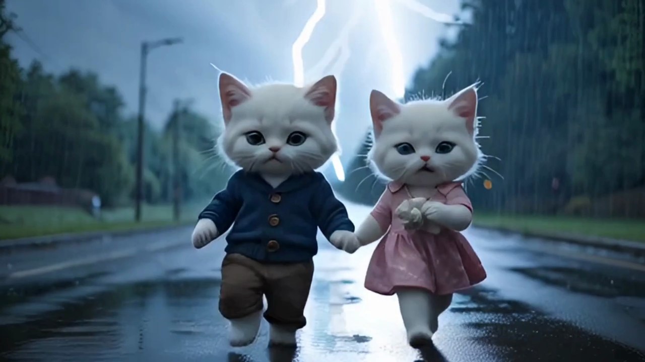 When A Cat's Business Trip Turns Terrifying😱 | Will She Save Her Kittens In Time? 😭