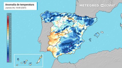 Anomalías de temperatura