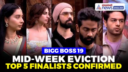 BIGG BOSS 19: Mid-Week Eviction Shocks Fans — Top 5 Finalists Locked! 🏁