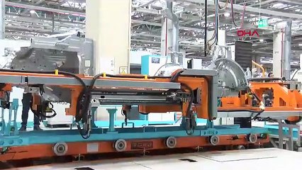 Togg'un yeni modeli T10F üretim hattında görüntülendi